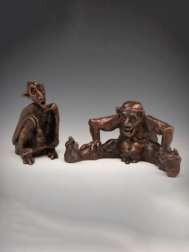 Troll sculptures